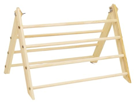 Posadero para Gallinas | Percha Resistente para Aves,Percha De Madera Portátil Y Compacta para Cuidado De Pollos, Habitat Exterior, Gallineros Traseros Y Pollitos