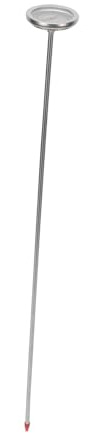Gatuida Thermomètre De Sol Acier Inoxydable 50 Cm pour Compostage Jardin, Outil De Mesure De Température Précis, Détecteur Fiable pour Sol Et Compost