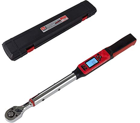 DEMA Digitaler Drehmomentschlüssel 1/2 – 40–200 Nm, Drehmoment, Knarre, Ratsche – präzise, robust, langlebig – für Auto, Reifenwechsel, Werkstatt, KFZ, Heimwerker, Montage, Reparatur