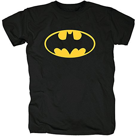 TSP Batman Logo Herren T-Shirt XXXL Schwarz