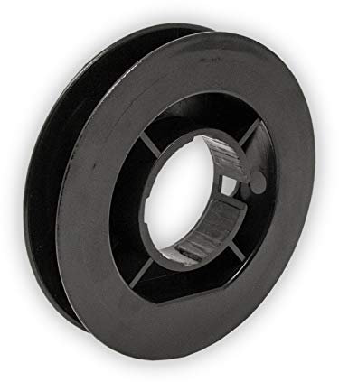 DIWARO.® | Mini Gurtscheibe Ø 115 mm | zum Aufstecken auf Walzenkapsel mit runder Aufnahme 45 mm | Material Kunststoff | Rolladenpanzer, Jalousie, Rollo