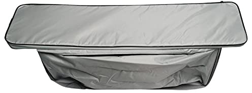 Joberio 1 PC Aufblasbares Bootssitzkissen und Aufbewahrungstasche für Boote, 400 g wasserdichtes Bootssitzkissen mit Untersitztasche für Handwerk, tragbare Schiffstasche für Wasserschiffszubehör