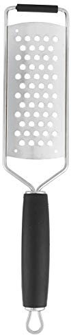 Ralladores De Alimentos, Mini Rallador De Queso, Trituradora De Queso De Mano Ralladores Pequeños De Cocina Con Mango De Silicona Thichen Para Nuez Moscada Verduras Frutas Patata De Chocolate(M)