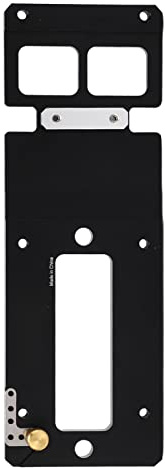 Placa de Posicionamiento de ángulo Recto para Carpintería de 260mm Abrazadera de Riel de Guía de Sierra de Pista de Tope de ángulo de 90 Grados para Riel de Guía Fetool