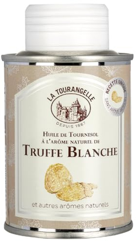 La Tourangelle - Huile de truffe blanche - 100% Arômes naturels - 125ml | Sans arômes artificiels