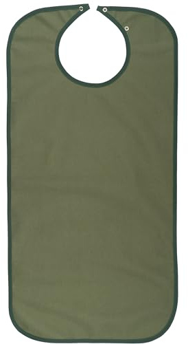 Sensalou Bavoir Adulte Imperméable - Tablier de Repas Lavable à 95°C