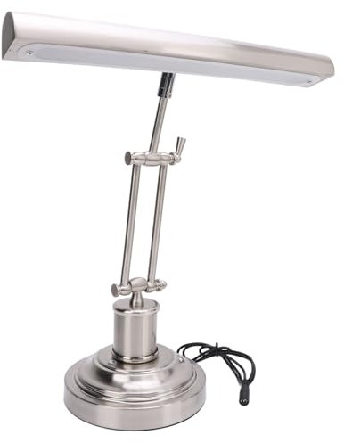 Topiky LED Klavierlampe mit Dimmer, Klavierlichtlampe für Klavier, Touch Nachttischlampe, Moderne Kleine Lampe für Schlafzimmer, 3000 K Bis 6000 K 85 CRI Notenpultleuchte (EU-Stecker)