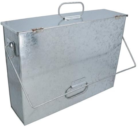 Fire Fireside Ash Carrier Container Remover Box Bucket Hot or Cold Ash Embers