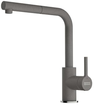 Franke Lina L Küchenarmatur Stone Grey mit ausziehbarem Auslauf 115.0728.486
