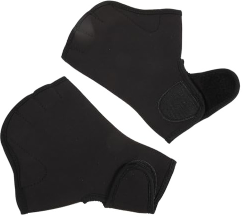 ANDRESLAD Guantes de Natación Paletas de Mano para Nadar Negro M de Nylon Transpirable Equipo de Natación Protección Manos para Buceo y Deportes Acuáticos
