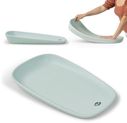 MS BabyWorld – FOAMY – Fasciatoio per Neonati Antiscivolo in EVA | Impermeabile, Facile da Pulire, Compatto per Viaggi e Uso Quotidiano | Da 0 a 12 Mesi | 67x41x10 cm
