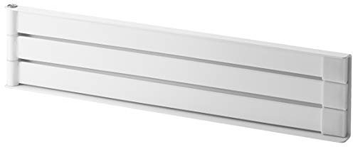 YAMAZAKI 2456 Tower Magnetic Towel Hanger, White, Steel, 24 x 1 x 6 cm