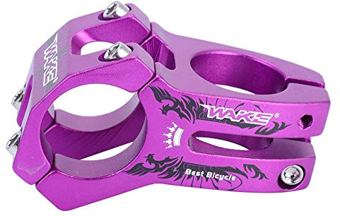 Potence VTT 31 8 Potence Potence Violet VTT Potence, VTT Potence 31.8mm Vélo Guidon Tige Montagne Route Vélo Guidon Tiges en Alliage d'aluminium Barre de yclette Tige(Violet)