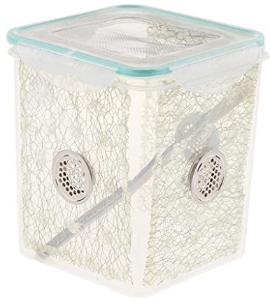 ＡＷＨＡＯ Transparente Aufzuchtbox für Reptilien und Insekten - Praktischer Behälter für die Zucht, Typ 4