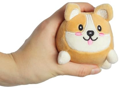Winkee - Stressball & Bildschirmreiniger Corgi Winston I Stressball Erwachsene I Handspielzeug I Squishy Toy
