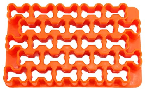 Emporte-pièce en Os de Chien, 25 Pièces, Friandises pour Chien, Emporte-pièce en Plastique Réutilisable, Facile à Nettoyer, Emporte-pièce en Os pour Pâte, Pain grillé
