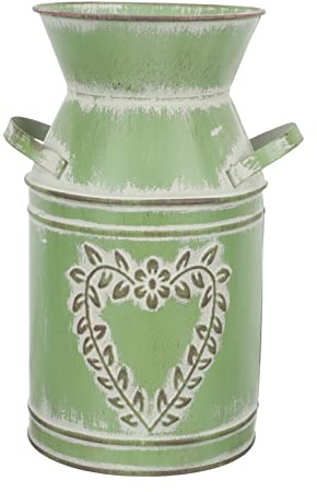 CAXUSD Cubo de Escritorio y Almacenamiento Superficie Lisa Vintage para Flores de Hierro Adecuado para Decoración en Oficina o Estudio