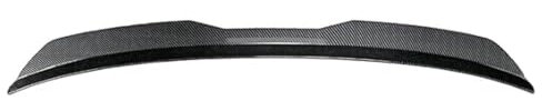 LSPBFB88 Heckspoiler für Opel Adam 2012 2013 2014 2015 2016 2017 2018 2019, Schlagfest Kratzfest Dachspoiler Kofferraumspoiler Rear Wing Decoration Body Attachments,Carbon Fiber Pattern