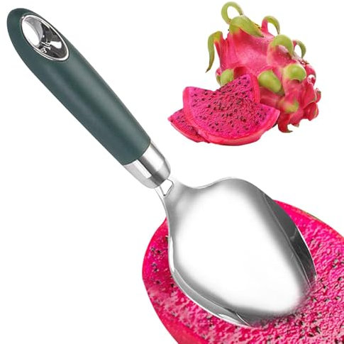 Utensile da taglio di mango - Affettatrice di mango in acciaio, strumento di taglio rapido della frutta | Impugnatura antiscivolo Facile Rimozione del kernel, manico ergonomico Cutter da cucina