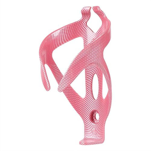 YUYQAQ Bike Water Bottle Cage with BPA-free Bike Bottle, Pink Bike Water Bottle Holder, Lightweight Bicycle Cup Holder, Cycling Bottle Holder for Road Bike and Mountain Bike