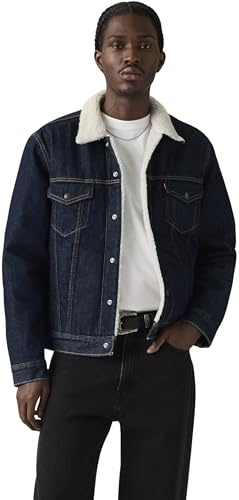 Levi's Corduroy Sherpa Lined Trucker Jacket (Standard And Big & Tall) Veste en jean Homme (lot de 1)