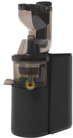 Juicer Slow Juicer 800 W, spremiagrumi per frutta e verdura con funzione inversa, 120 mm, facile da pulire, nero