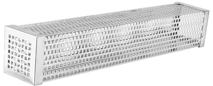 NOLITOY Tubo de Ahumado de Pellets de Acero Inoxidable para BBQ para Ahumado Frío o Caliente Uso Barbacoas