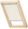 VELUX Original Dachfenster Verdunkelungsrollo, mit Grauer Führungsschiene, Hellbeige, für GGL S06, GGU S06, GHL S06, GHU S06, GPL S06, GPU S06, VFE SK36