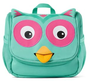 Affenzahn Kulturtasche für 1-5 Jährige Kinder im Kindergarten ALS Kulturbeutel für Mädchen und Jungen