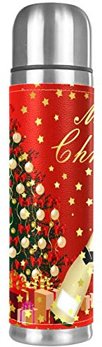 Bouteille isotherme en acier inoxydable Motif personnages de ballet de casse-noisette 500 ml 26x6.7cm/10.2x2.6 in Style07