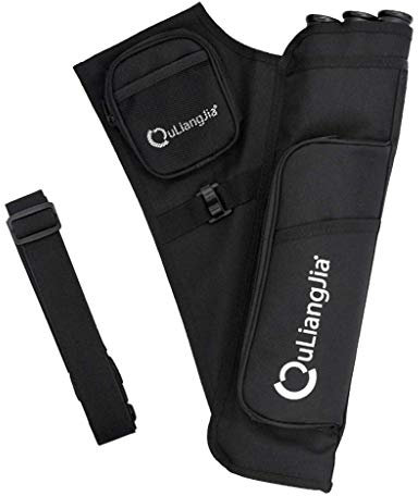 Inzopo 3 Röhrenköcher Pfeilhalter verstellbarer Schultergurt Seitenköcher