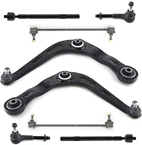 Querlenker set Radaufhängung 8-tlg kompatibel mit Peugeot 206, 206+, 207
