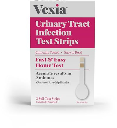 Vexia Urinary Tract Infection UTI Test Strips 3ct