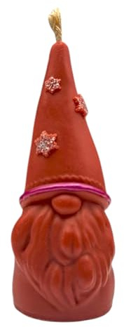 Duftkerzen Weihnachtskerze Gnom Wichtel Zwerg Kerze Weihnachtsduft Rapswachs christmas candle gift Weihnachtsduftkerzen weihnachtliche Winterkerzen Figur Dekokerze herbstliche Deko Kerzenset Geschenk
