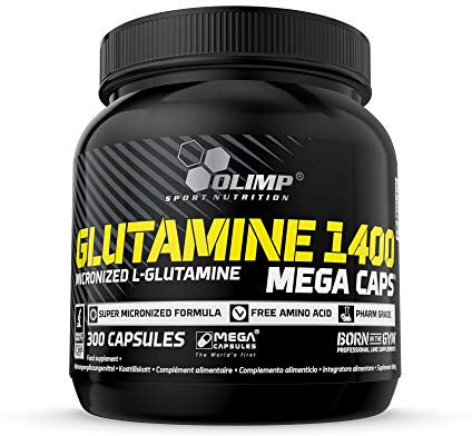 Olimp Antikataboliken L-Glutamine Mega Caps, 300 Kapseln