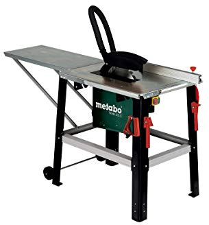 Metabo Tischkreissäge TKHS 315 C - 2,8 DNB (0103152100) Karton; für Drehstrom, Abmessungen: 1650 x 650 x 1000 mm, Max. Auflagefläche: 800 x 550 mm, Arbeitshöhe: 850 mm, Schwarz