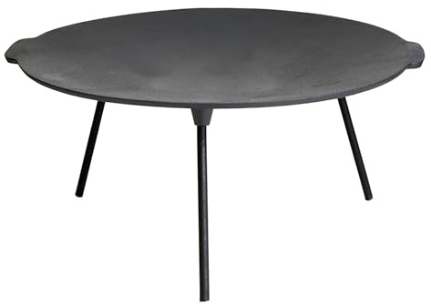 PaellaWorld 4536 Guss-Schale/Feuerschale aus Eisenguss, o 45 cm