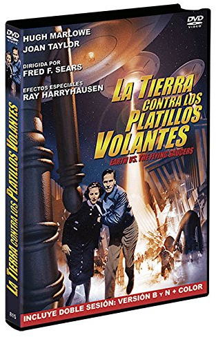 Earth Vs. The Flying Saucers (La Tierra Contra los Platillos Volantes) - All Regions - Import.