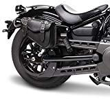 Tasche, leder einzeln, für linke Seite, für Harley Davidson Motorrad Rachmentasche Tasche Leder Rechts Motorradtasche Satteltasche Gepäcktaschen Werkzeugtasche für Harley Davidson Sportster 1200 883 von motorrad Satteltaschen Tasche für von Sportster 48 Nightster Iron Custom Motorrad Tasche Satteltaschen für Sportster 883 1200 von XL 883 1200 Forty Eight 48 1200X 883I Super Low Custom Roadster Seventy Two 48 72