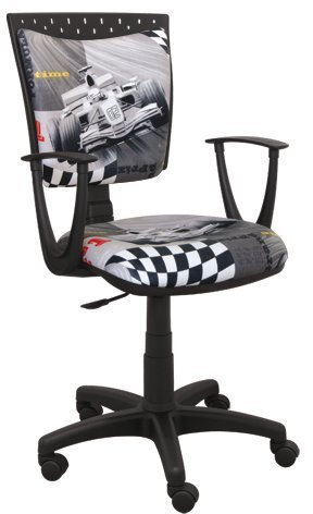 Best For Kids Kinderschreibtischstuhl | schreibtischstuhl ergonomisch mit Rädern | Bürostuhl aus Kunststoff mit Höhenverstellung und Armlehne | drehstuhl bürostuhl in 6 verschiedenen Designs