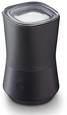 Tchibo elektrischer Milchaufschäumer, Antihaftbeschichtung, inkl. Rühr- und Aufschäumeinsatz, warmer und kalter Milchschaum, für Latte Macchiato, Cappuccino und Kakao, Schwarz