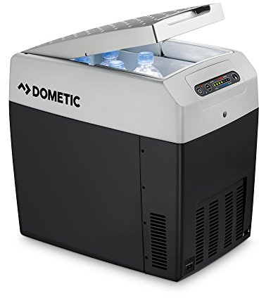 Dometic TropiCool TCX 21 Portable Thermoelectric Cool Box, 20 L, Mini Fridge 12 V / 230 V, UK-plug