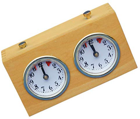 Toddmomy 1stück Tragbare Schachuhr Mechanische Schachspiel-zeituhr Präziser Und Praktischer Timer Für Brettspiele Ohne Batterien Für Turniere Und Zuhause Für Schachliebhaber