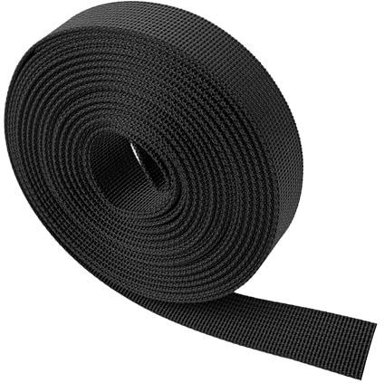 Your Day Mate Stabiles Gurtband, Gurt Band aus PET Material, Gurt für Schultergurt, Bauchgurt, Hundehalsband, Kofferband, DIY Zubehör, Gurtriemen Rucksack, Taschengurt Set