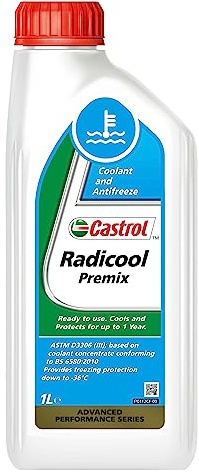 Castrol RADICOOL Premix Kühlflüssigkeit, 1L