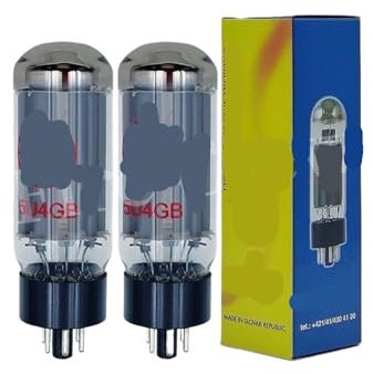 5U4GB Vakuumröhre Ersatz 5U4G 274B 5Z3P 5R4 5AR4 GZ34 5Z4P 274BT HiFi Audio-Röhrenverstärker DIY(2pcs Matched Pair)