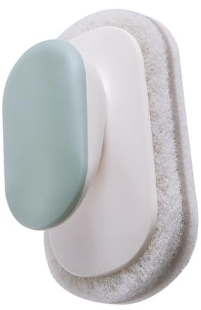 VERDANVERSE Brosse de Nettoyage Polyvalente pour Maison Salle de Bain et Cuisine avec Manche Ergonomique Durable et Pratique pour Récurer Évier et Plans de Travail Couleur Verte