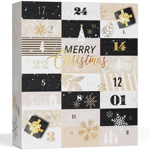 UMBRELLA® Calendario dell’Avvento Bio 2025 “In salute durante l’inverno” – 24 superfood, erbe e tè naturali – Calendario di Natale salutare per adulti e intenditori – Confezionato a mano con amore