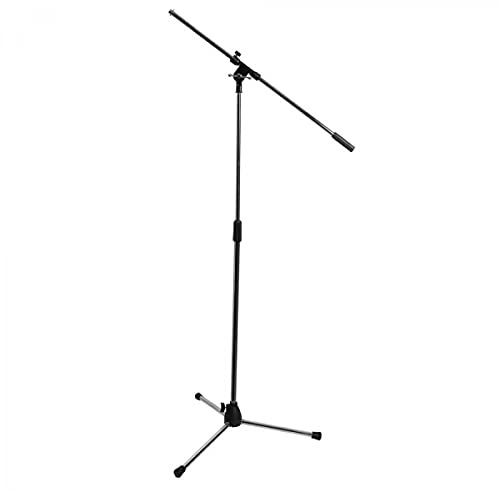 OnStage On-Stage MS7701C Tripod Microphone Boom Stand, Chrome