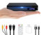 Mini Reproductor de DVD Altavoz HiFi Incorporado, Reproductor de DVD HDMI para TV Función de reproducción de Memoria, Reproductor DVD Libre de Todas Las regiones reproducción USB con HDMI, Cables RCA